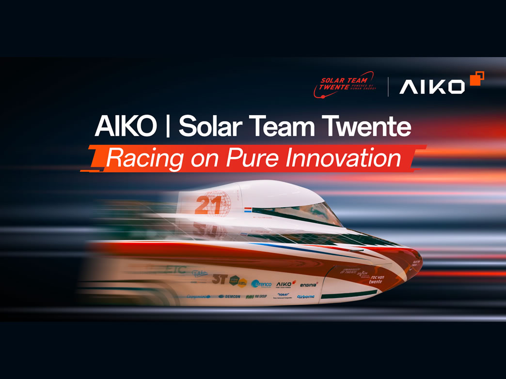 AIKO kooperiert mit dem Solarteam Twente, um Innovationen bei der World Solar Challenge 2025 voranzutreiben