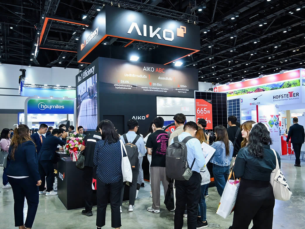 bifa必发ABC亮相2025年泰国可再生能源展，，，，，，，立异引领零碳新时代